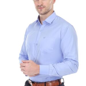 Men"s Blue Formal Shirt Medium Size